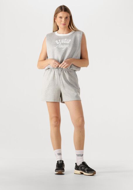 Hellgrau STUDIO AMAYA Kurze Hose SOLEIL SHORT - large