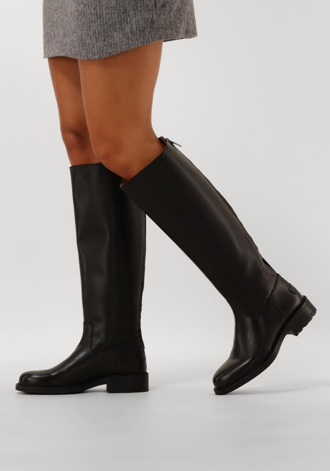 Schwarze SHABBIES Hohe Stiefel DEAN TALA - large