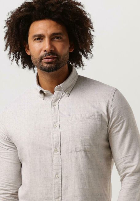 Sand SELECTED HOMME Casual-Oberhemd REGROSS SHIRT - large