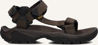 Braune TEVA Flache Sandalen TERRA FI 5 UNIVERSAL LEE Braune TEVA Flache Sandalen TERRA FI 5 UNIVERSAL LEE - medium