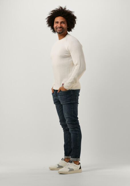 Weiße SCOTCH & SODA Pullover STRUCTURED MELANGE PULLOVER - large