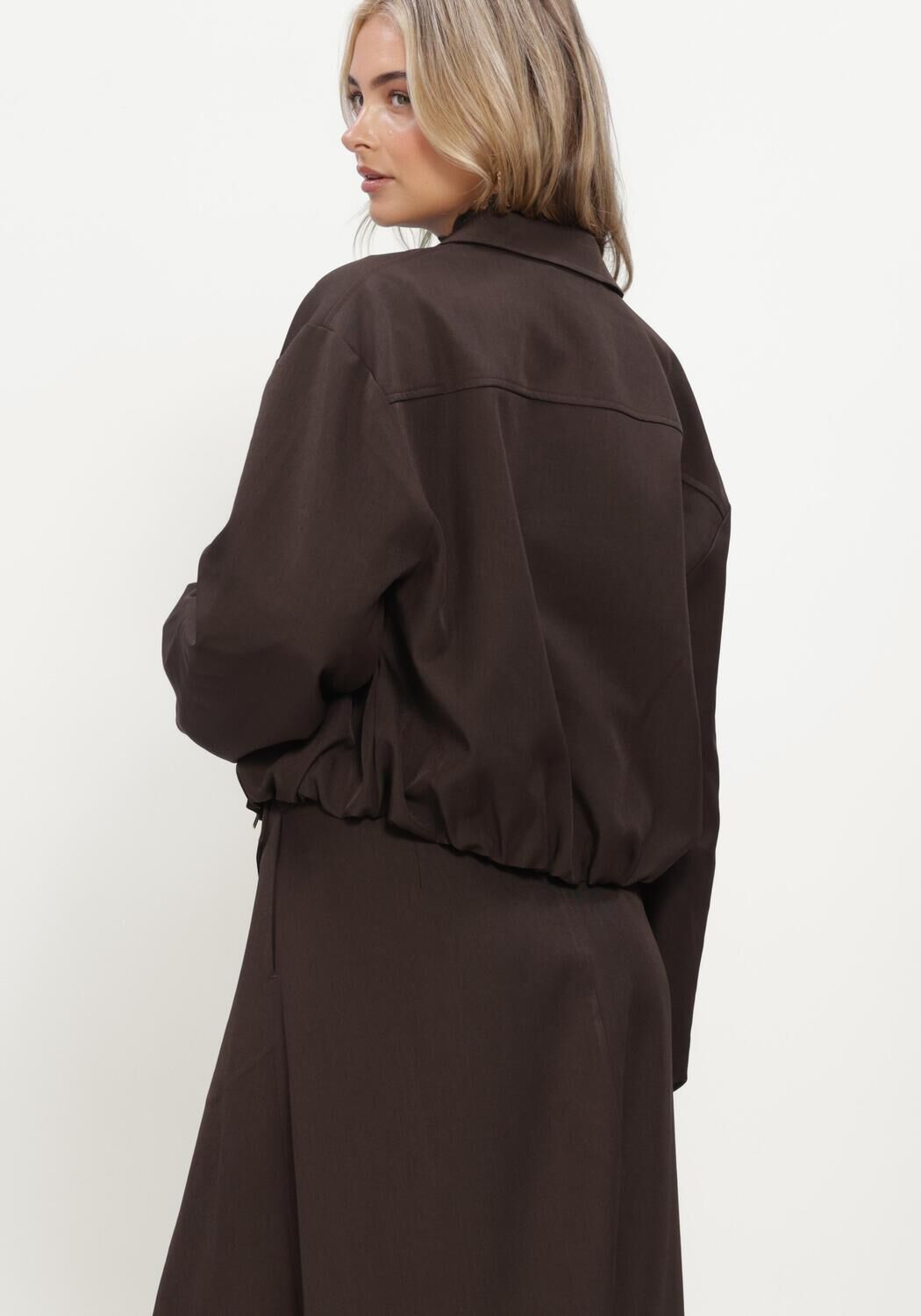 Braune NOTRE-V Blazer NV-INETTE - large