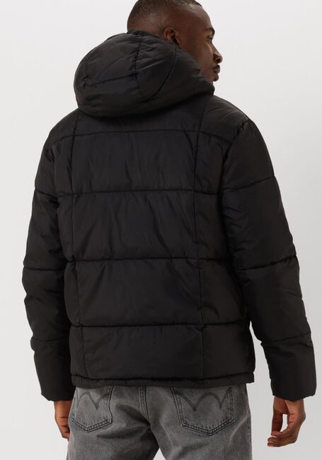 Schwarze SCOTCH & SODA Wattierte Jack HOODED PUFFER JACKET - large