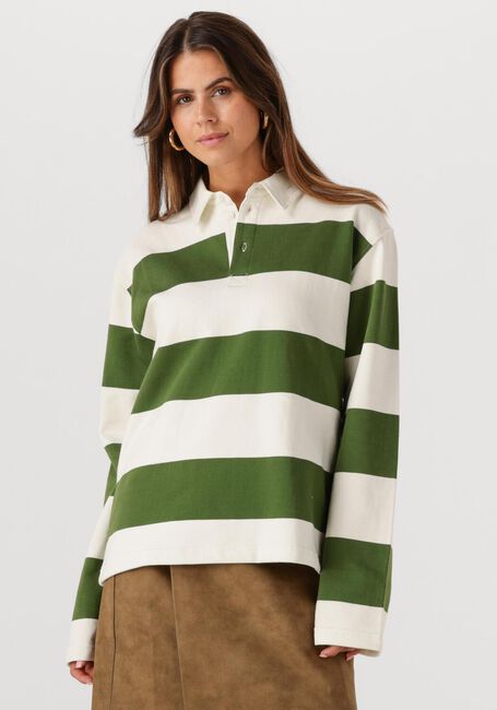 Grüne ENVII Tops & T-shirts ENTOUR LS POLO ST 7173 - large