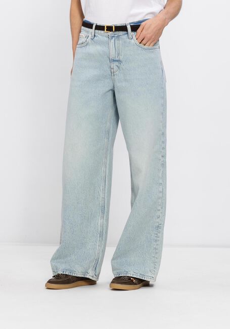 Hellblau CALVIN KLEIN Wide jeans LOW RISE BAGGY - large