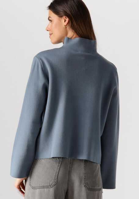 Blaue MINUS Pullover LUPI HIGH NECK PULLOVER - large