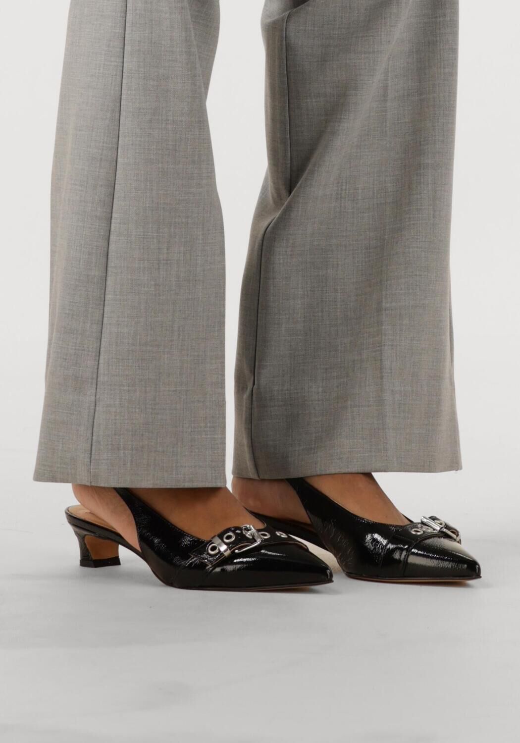 Schwarze LINA LOCCHI Slingbacks AU 23 - large