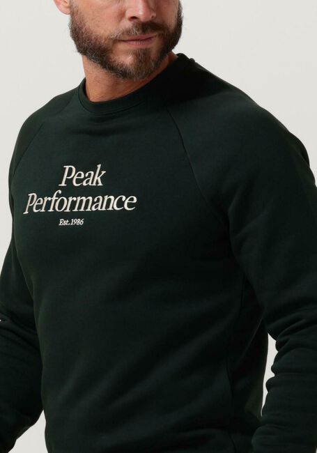 Dunkelgrün PEAK PERFORMANCE Pullover M ORIGINAL CREW - large