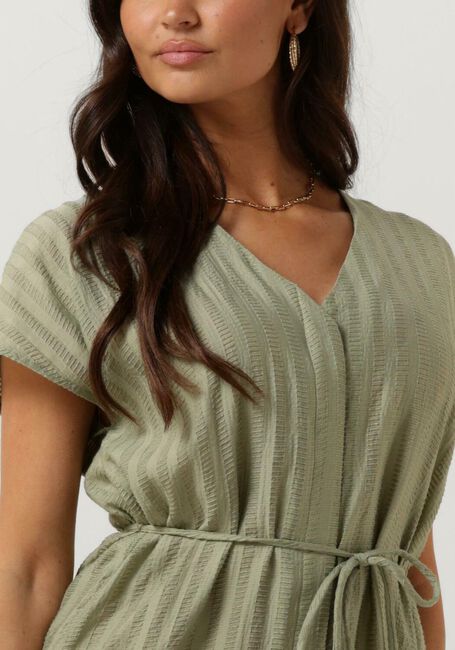 Grüne OBJECT Midikleid OBJAMANDA RE S/L DRESS - large
