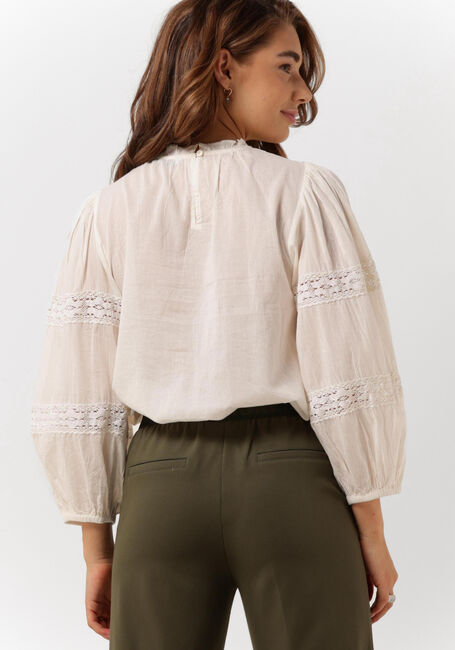 Wei&szlig;e SUMMUM Blusen TOP COTTON VOILE - large