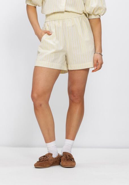 Gelbe NOTRE-V Kurze Hose NV-HEINTINA SLIM STRIPE - large