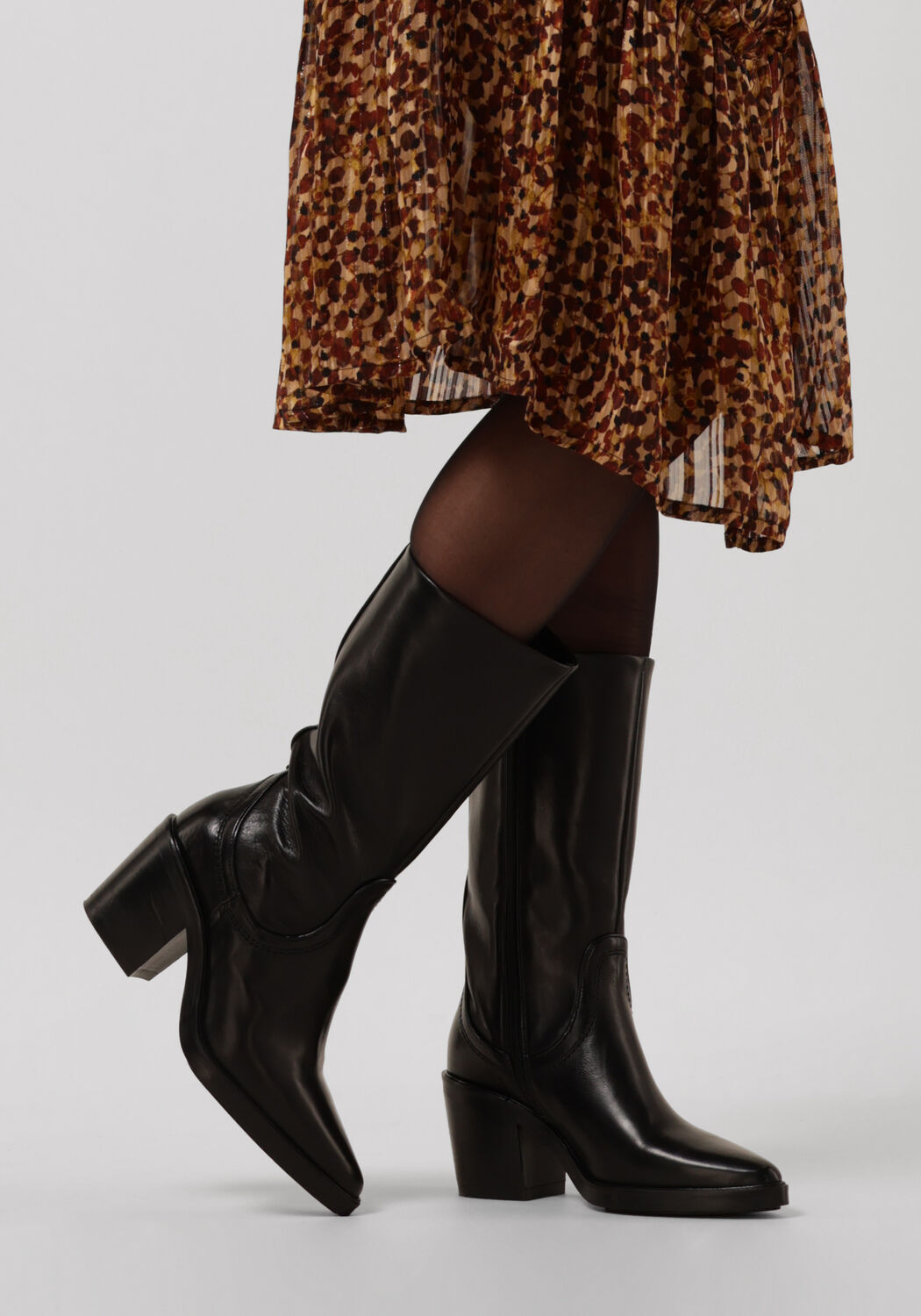 Schwarze VIA VAI Hohe Stiefel KAILEE SUTTON - large