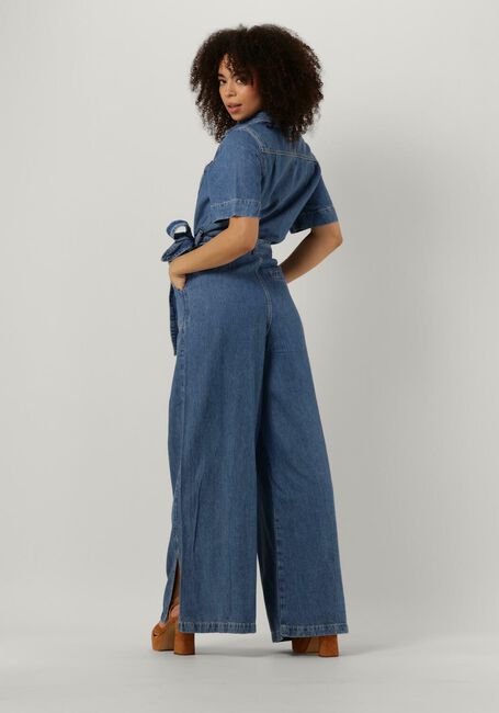 Blaue SCOTCH & SODA Jumpsuit ZIP FRONT RETRO INSPIRED JUMPSUIT - INDIGO - large