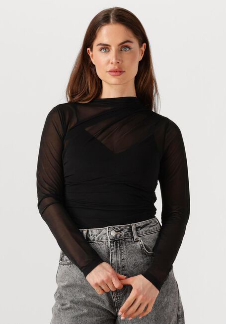 Schwarze EDITED Top VELORIA - large