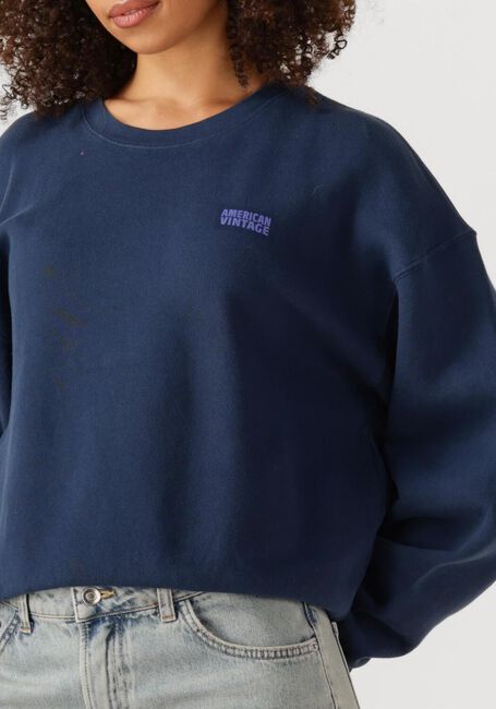 Blaue AMERICAN VINTAGE Pullover IZUBIRD - large
