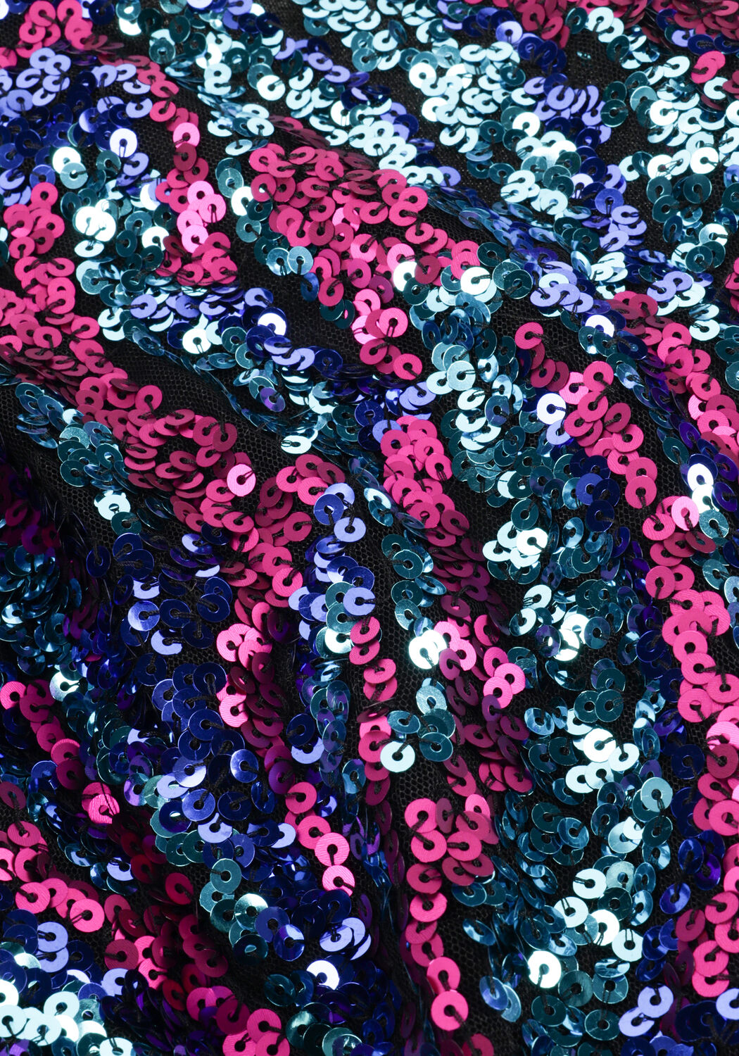 Mehrfarbige/Bunte Y.A.S. Minikleid YASFLUA LS DRESS - large