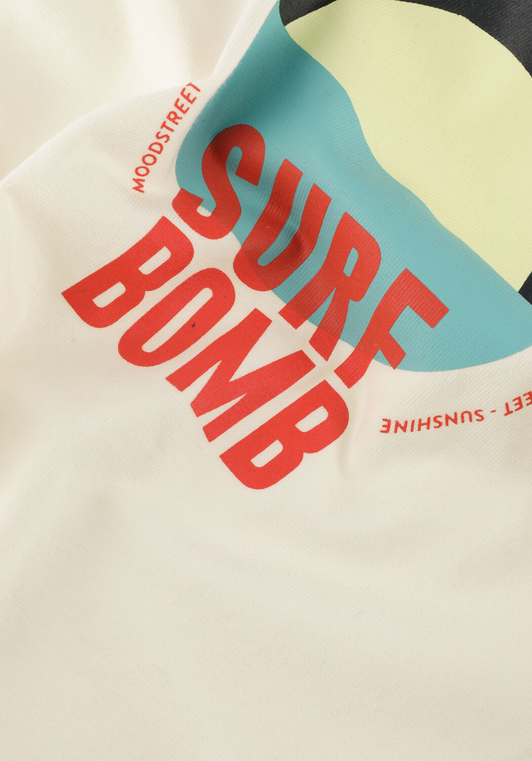 Nicht-gerade weiss MOODSTREET T-shirt T-SHIRT WITH CHEST PRINT - large
