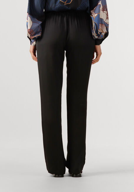 Schwarze RESORT FINEST Weite Hose SATIN PANTS - large