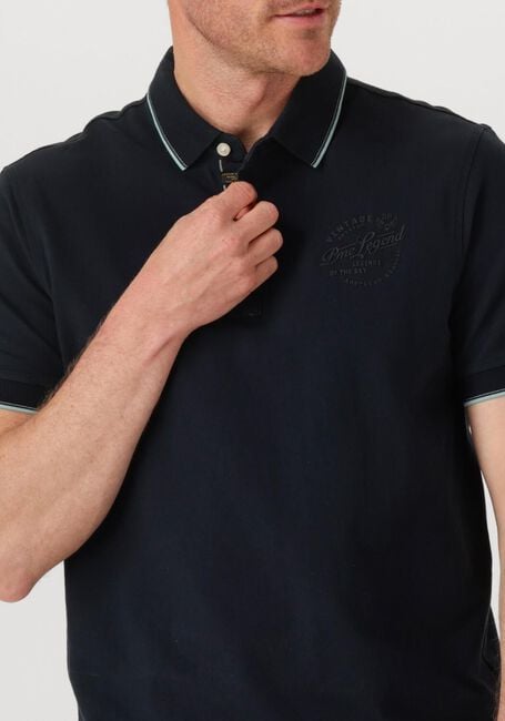 Schwarze PME LEGEND Polo-Shirt STRETCH PIQUE PACKAGE - large