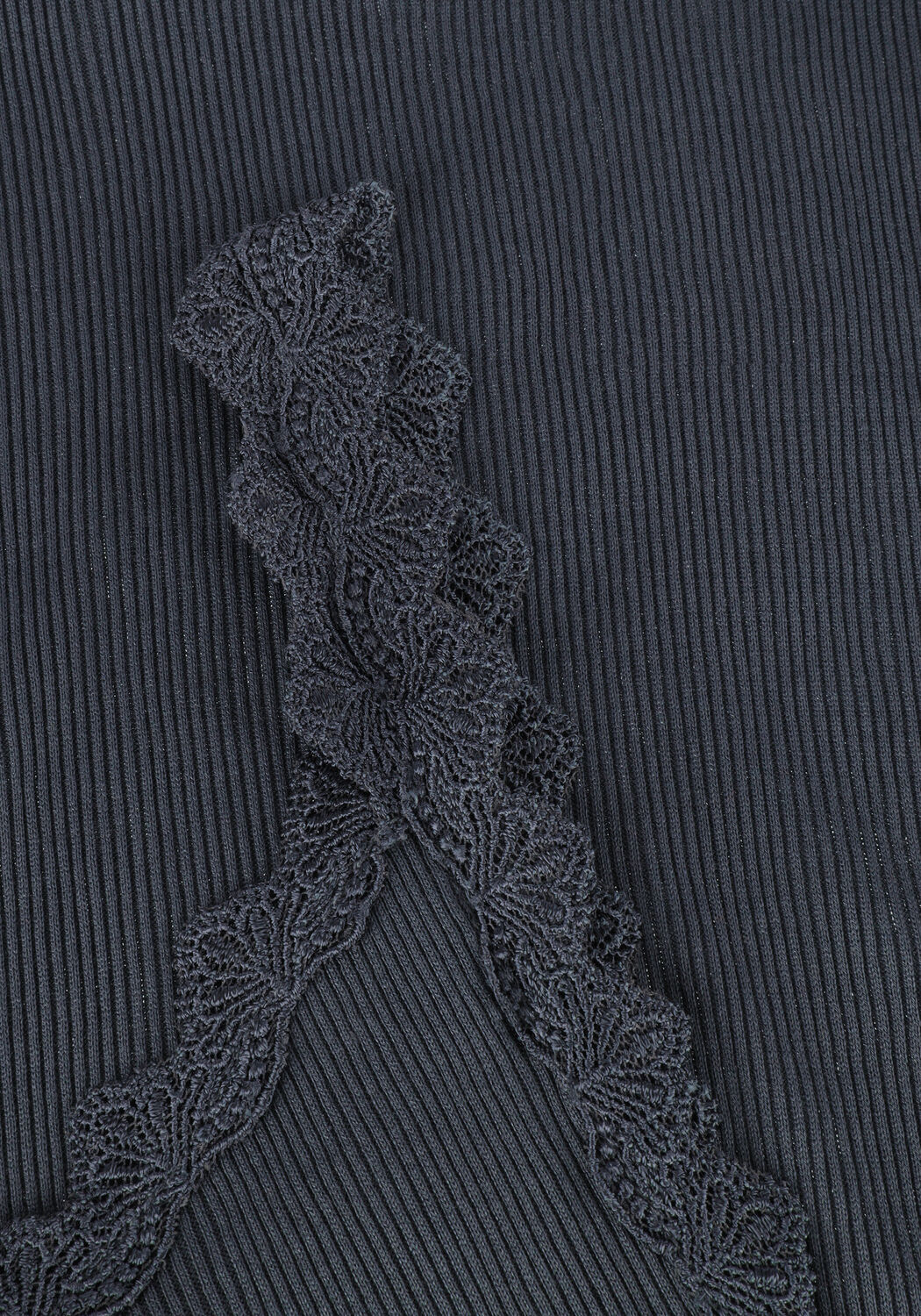 Graue CC HEART Top SILK LACE CAMISOLE - large