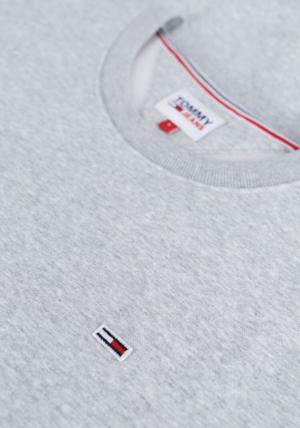 Hellgrau TOMMY JEANS Sweatshirt TJM REGULAR FLEECE C NECK - large