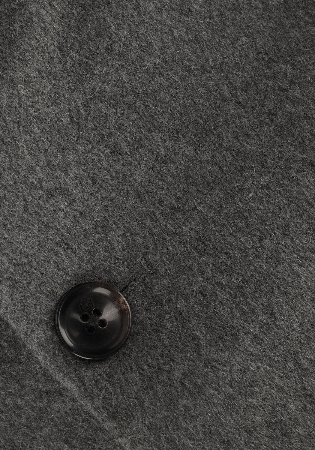 Graue SCOTCH & SODA M&auml;ntel CLASSIC WOOL-BLEND OVERCOAT - large