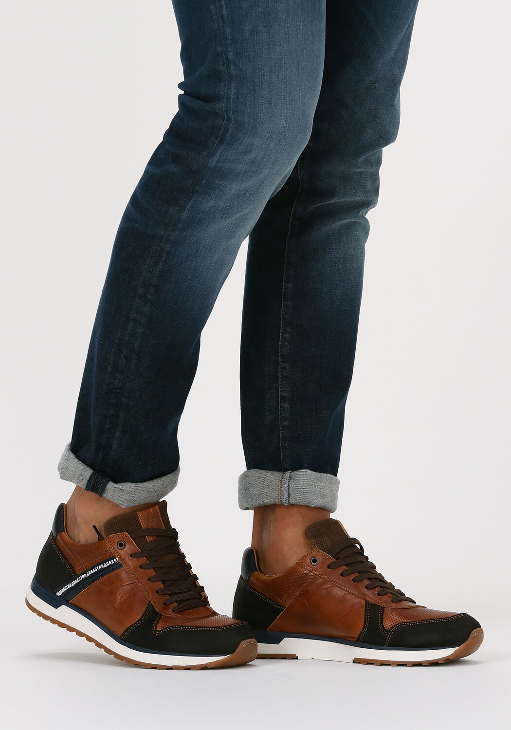 Cognacfarbene GAASTRA Sneaker Low KEVAN NUB M - large