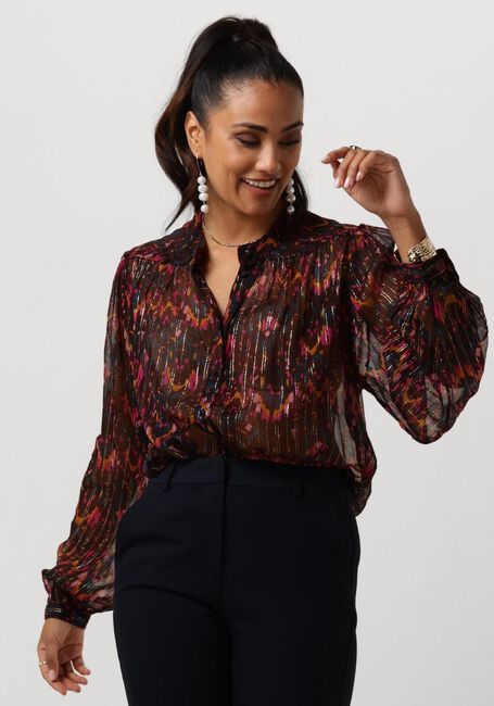 Lilane AAIKO Blusen ZOYA GLITTER IKAT VIS 510 BLOUSES - large