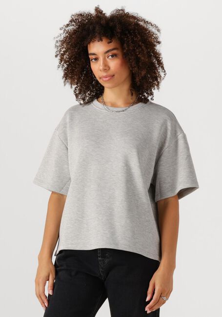 Graue OBJECT Pullover OBJANDREA RE 2/4 T-SHIRT - large