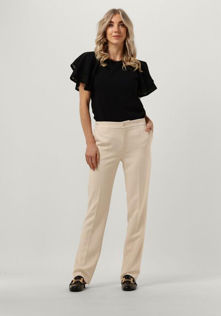 Schwarze SUMMUM Top TOP BUTTERFLY SLEEVES COTTON SINGLE JERSEY - large