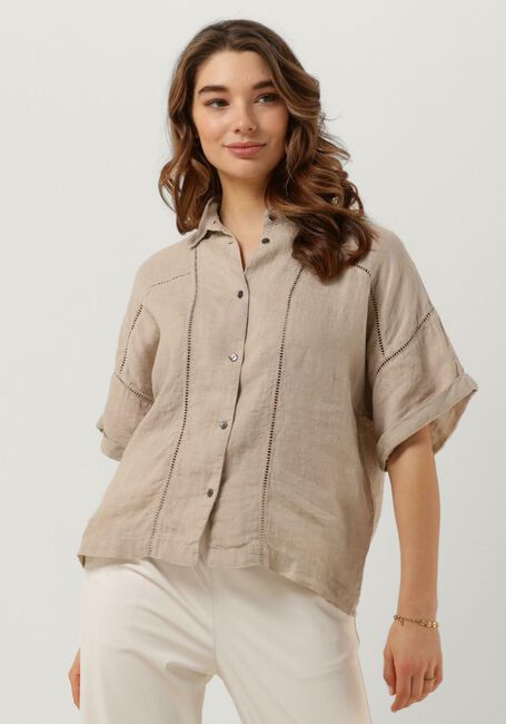 Sand KNIT-TED Bluse KATE - large