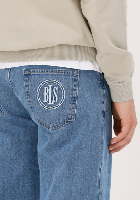 Hellblau BLS HAFNIA Straight leg jeans COMPASS JEANS - large