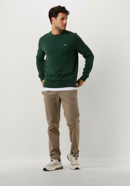 Dunkelgrün LACOSTE Pullover 1HA1 MEN SWEATER - large