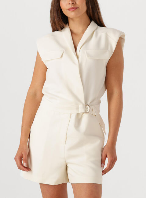 Weiße AAIKO Jumpsuit MEGAN PES 546 - large