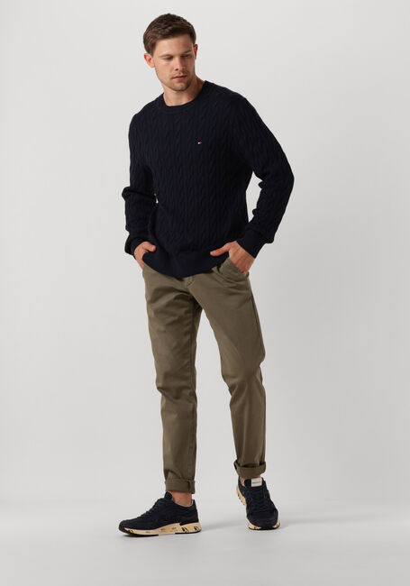 Dunkelblau TOMMY HILFIGER Pullover CLASSIC CABLE CREW NECK - large
