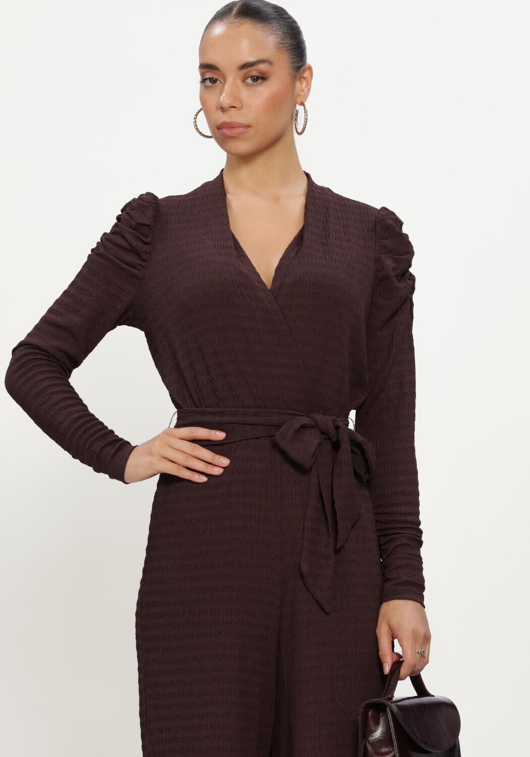 Braune FREEBIRD Jumpsuit JORIA - large