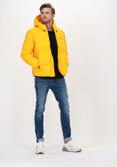 Gelbe TOMMY HILFIGER Wattierte Jack HIGH LOFT JACKET - large