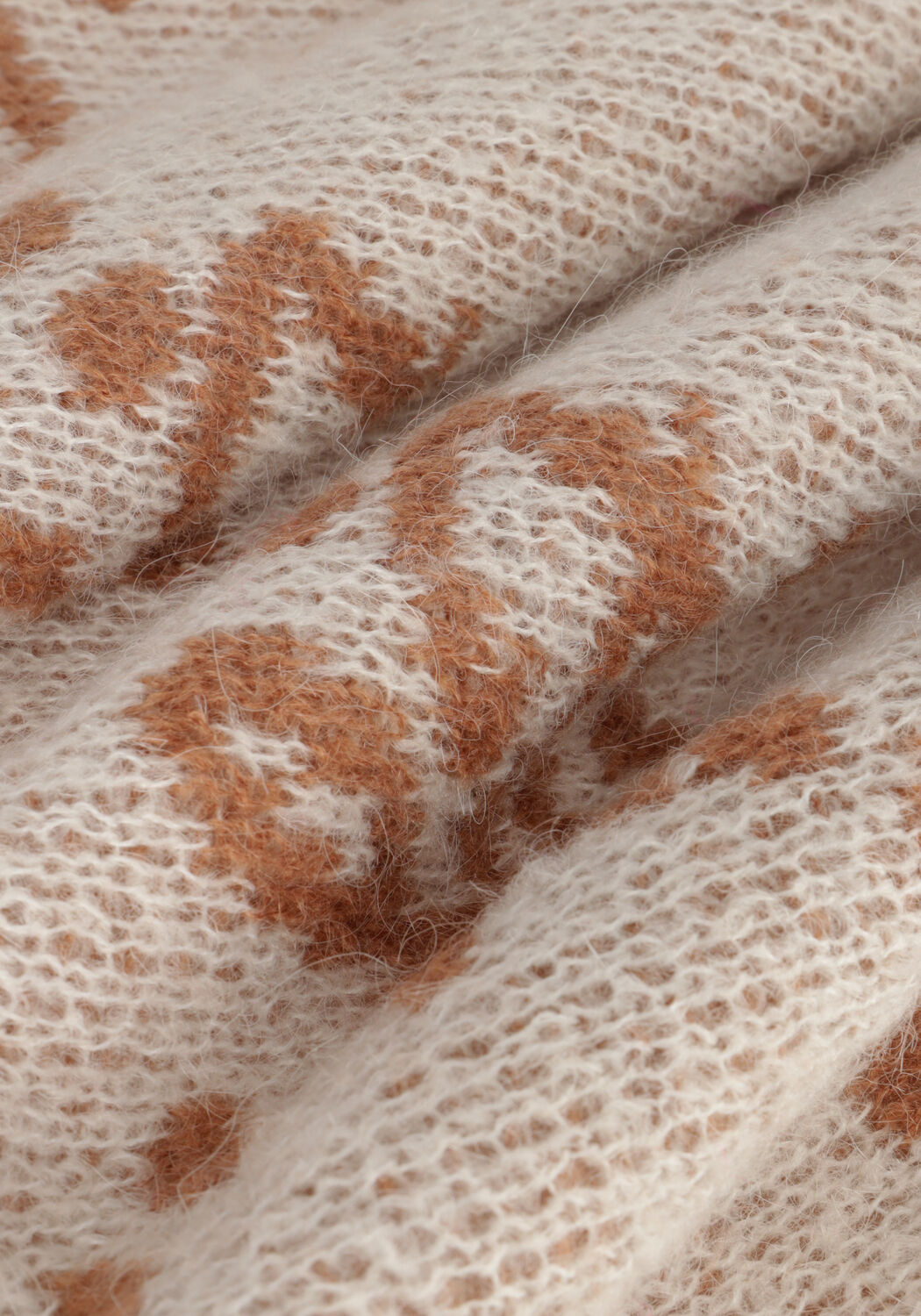 Beige LIU JO Pullover MAGLIA CHIUSA M/L BRAND LOVERS - large