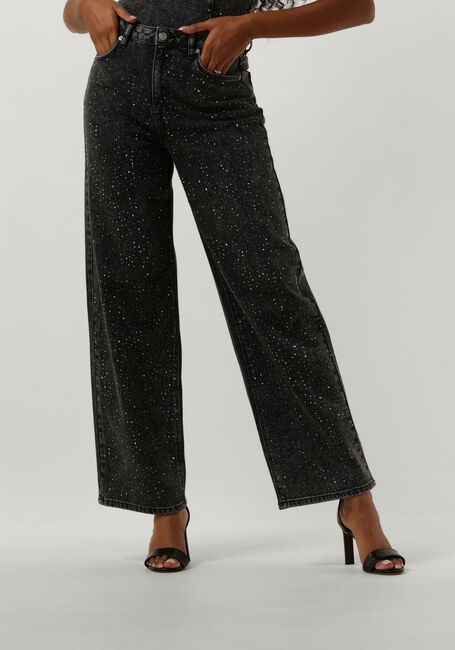 Dunkelgrau SELECTED FEMME Wide jeans SLFMARLEY-DIA HW DARK GREY WIDE JEANS EX - large