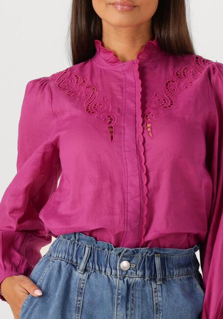 Fuchsie SUNCOO Blusen LEONY - large