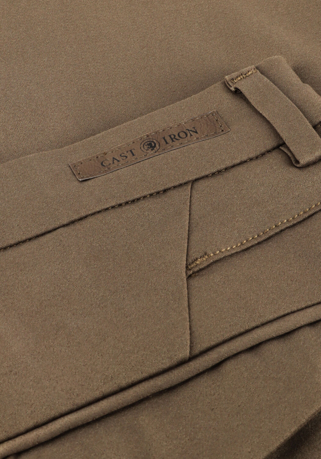 Khaki CAST IRON Chino RISER CHINO - large