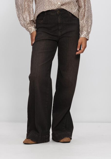 Schwarze NUKUS Straight leg jeans ABBY PANTS DENIM - large