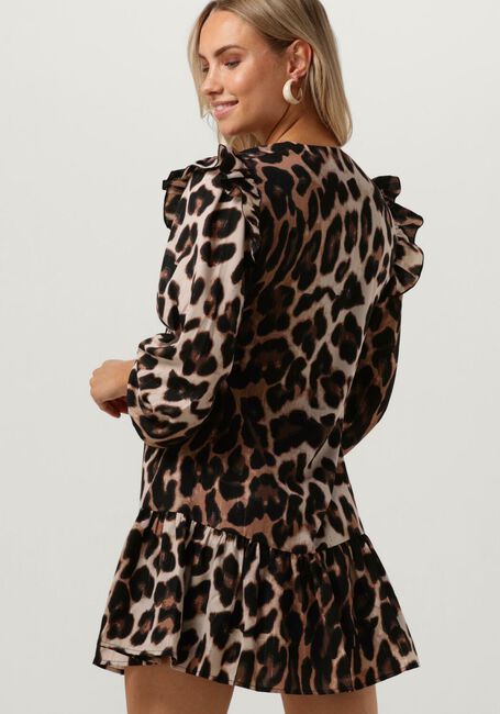 Braune REFINED DEPARTMENT Minikleid DOLLY - large