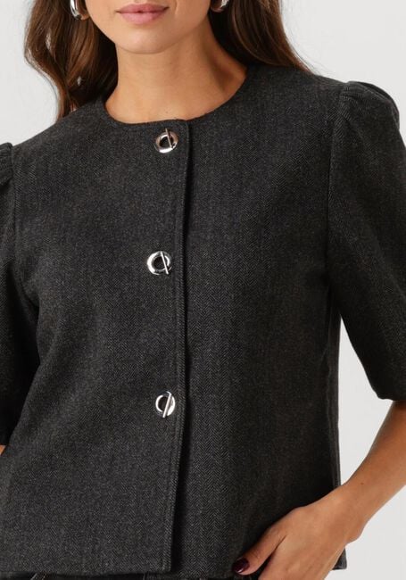 Dunkelgrau NEO NOIR Blazer XANTHE HERRINGBONE BLAZER - large