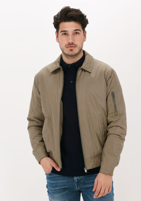 Olive SELECTED HOMME Jack SLHROYCE SHORT JKT B NOOS - large