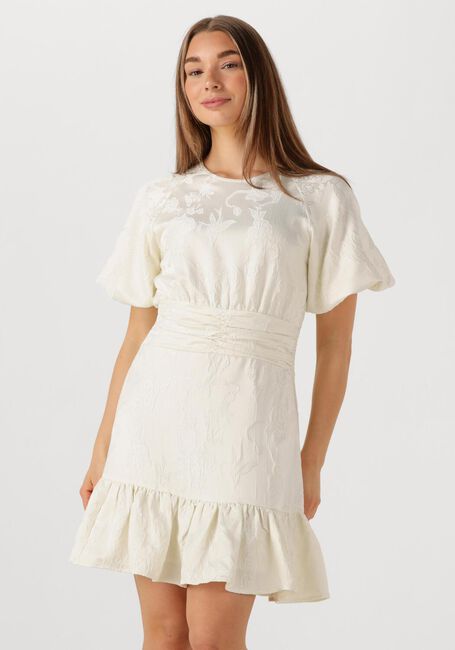 Weiße NEO NOIR Minikleid SULLI JACQUARD DRESS - large