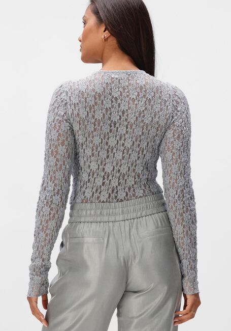 Blaue AIMEE THE LABEL Tops & T-shirts ANNIE LACE LONGSLEEVE - large