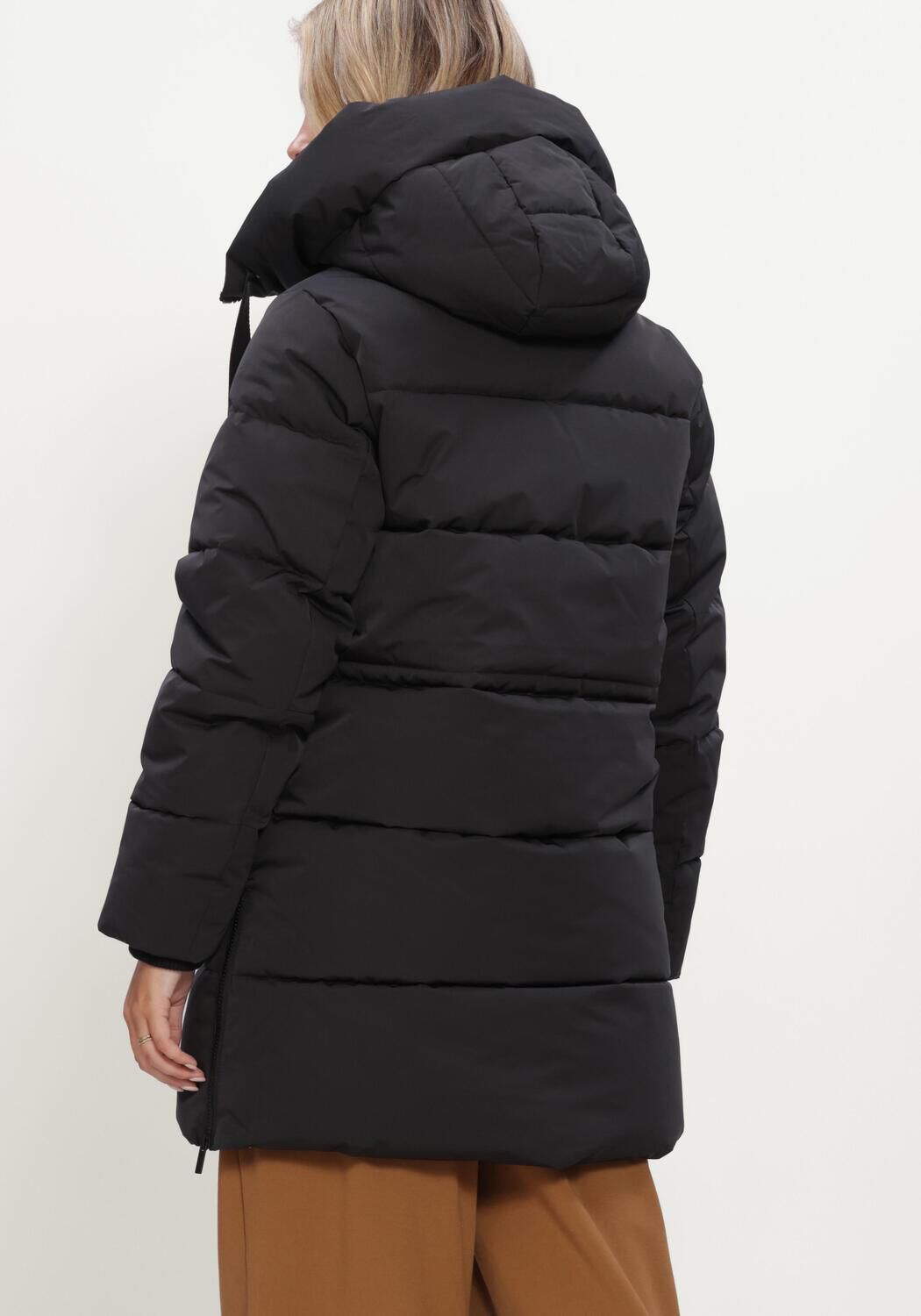 Schwarze MSCH COPENHAGEN Wattierte Jack MSCHMOLA PAVINARIA JACKET - large