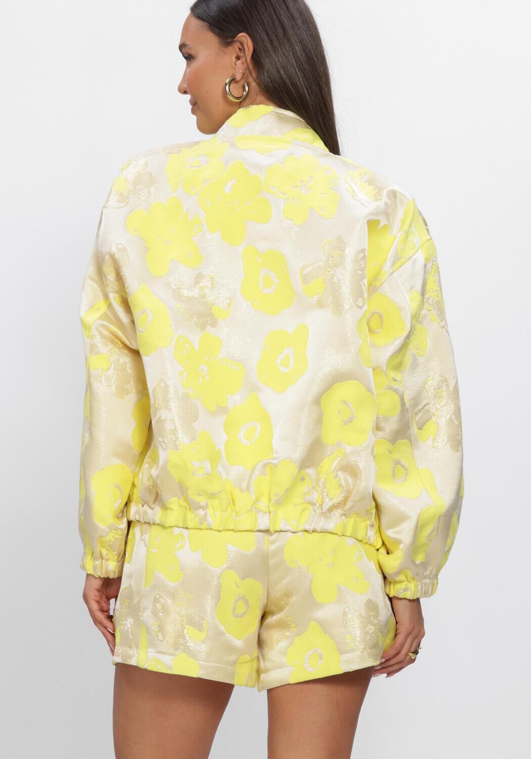 Gelbe STUDIO AMAYA Jacken FENNA BOMBER - large