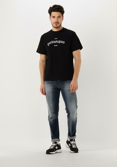 Schwarze FOR&Eacute;T T-shirt PETANQUE - large